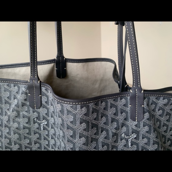 Goyard Handbags - Grey Goyard Saint Louis Tote GM